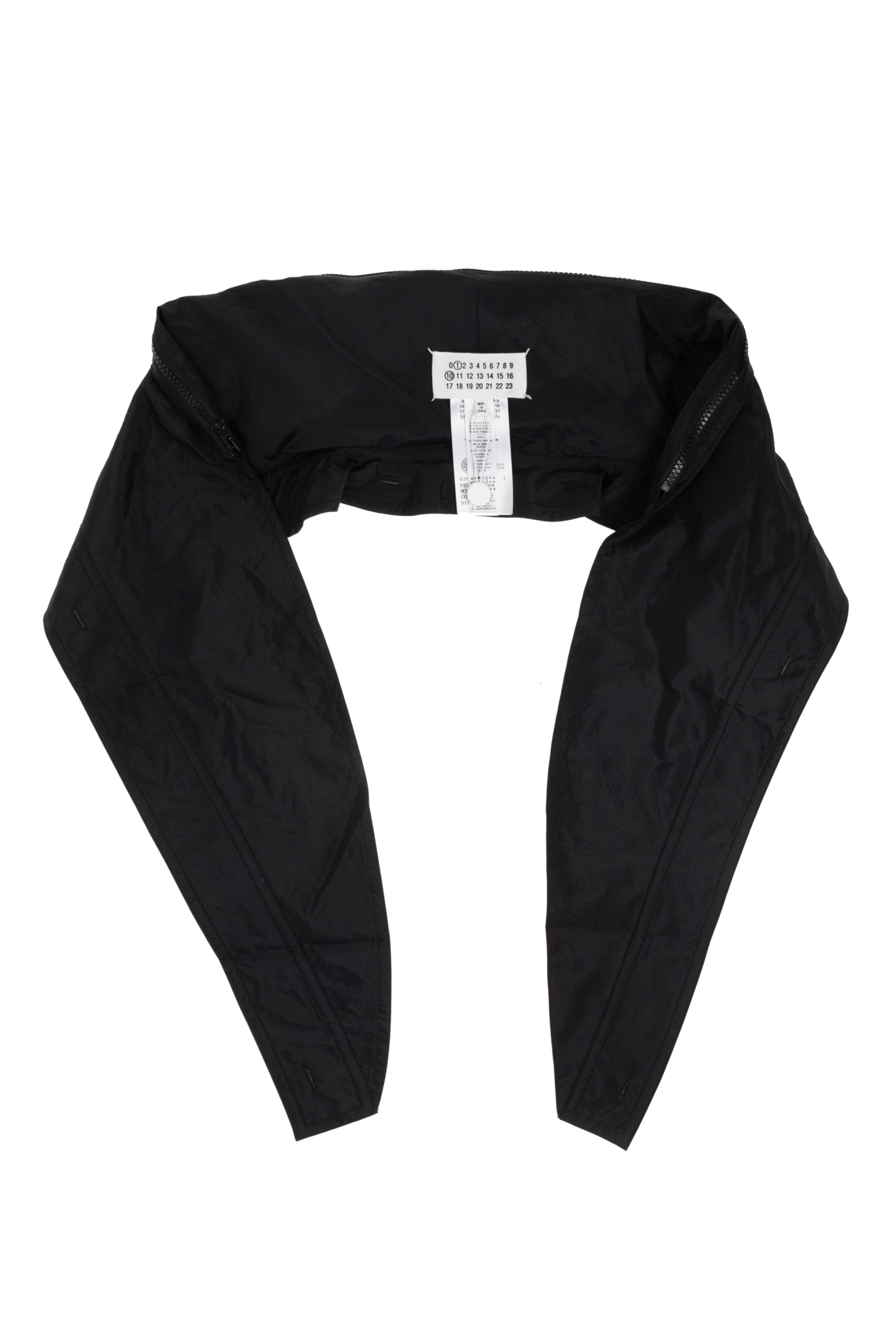 Black Hoodie with logo Maison Margiela - Vitkac AS
